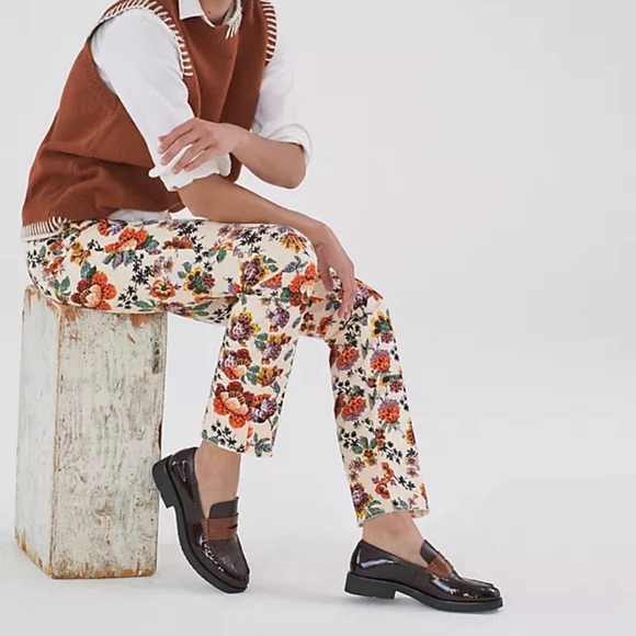 Anthropology, Pilcro The Cigarette Slim Straight Jeans Floral - Picture 16 of 16